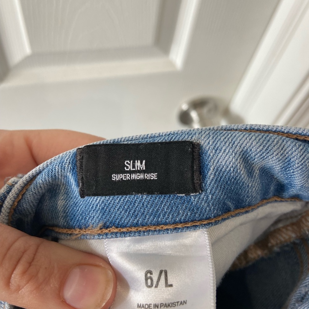 Slim straight express ankle Jean